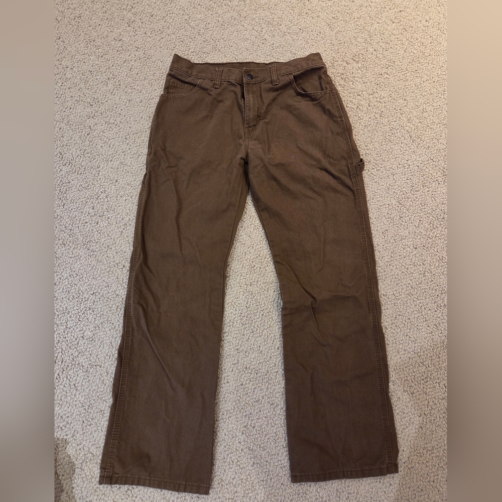 Dickies Men's Brown 30 X 32 Work Pants